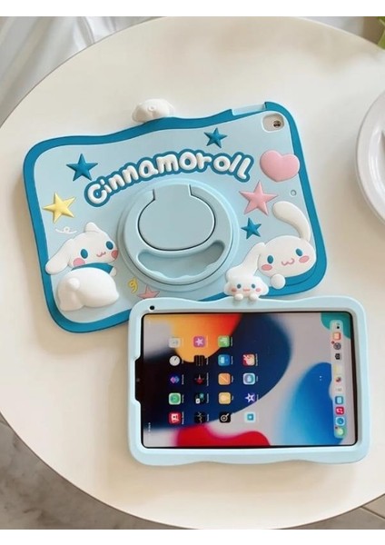 Cinnamorol Karakterli Dayanıklı Çocuk Tablet Kılıfı Standlı Eğlenceli Koruyucu Kapak fiyatları