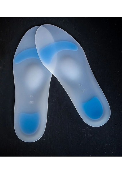 Tam Ortopedik Anatomik Silikon Ayakkabı Tabanlığı Topuk Dikeni Tabanı