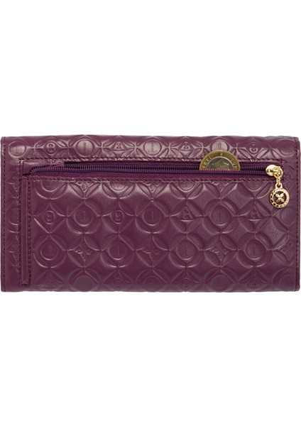 Mor Hakiki Deri Kadın Cüzdan - S1CB00005783-R8G fırsatları