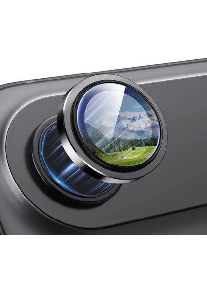 Iphone Uyumlu Takma Aparatlı Cam Safir Kamera Lens Koruyucu