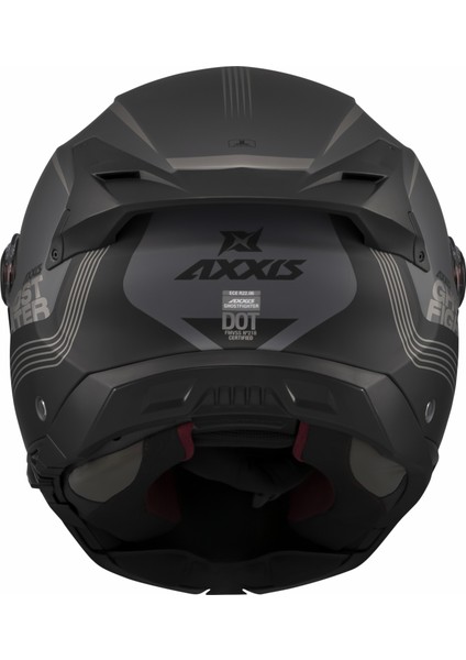 Ghostfighter Sv Bitone C12 Dark Grey Motosiklet Çene Açılır Kask indirimleri