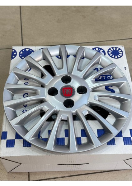 15 Inc Fiat Linea Doblo Fiorino Bipper Nemo Jant Kapagı Takımı fiyatları