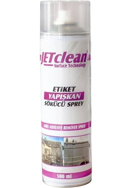 Jetclean Etiket Yapışkan Bant Sökücü Sprey 500ML
