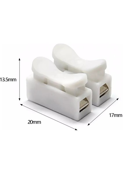 MR-272 Klemens 2li Basmalı Beyaz Kablo Klemensi fırsatları