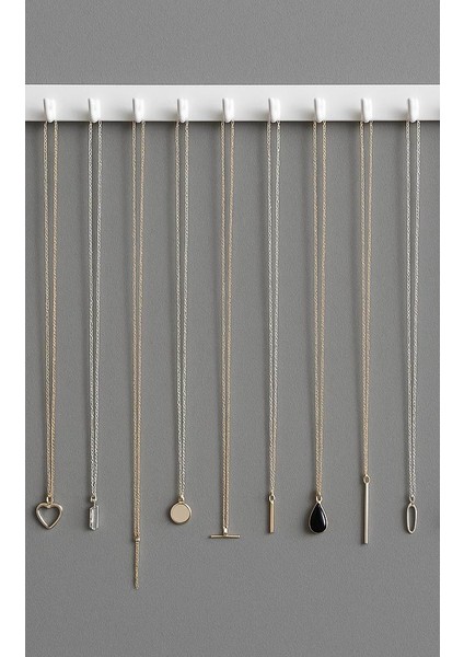 Takı Askısı Kanca Rayı Organizer Askılık Takı Organizeri Aksesuar Askısı