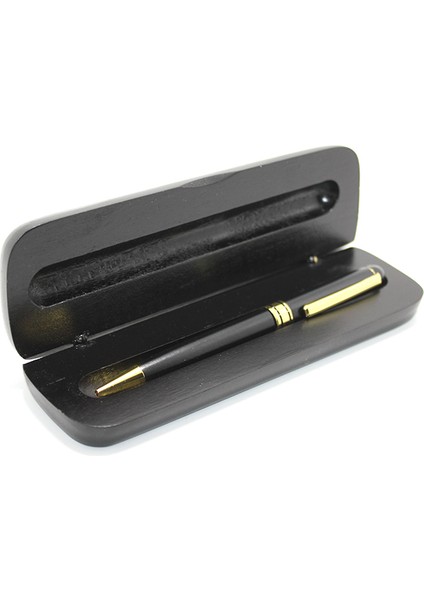 Ahşap Kutulu Tükenmez Kalem 3