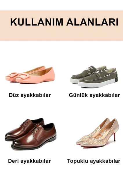 Ayakkabı Vurma Önleyici Sünger 1 Çift Ayakkabı Topuk Vurma Önleyici Ped Ortopedik Tabanlık Dizlik