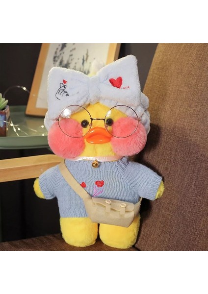 Lalafanfan Ördek 30 cm Karikatür Gözlüklü Ithal Hediyelik Oyuncak fırsatları