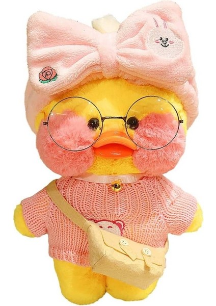 Lalafanfan Ördek 30 cm Karikatür Gözlüklü Ithal Hediyelik Oyuncak indirimleri