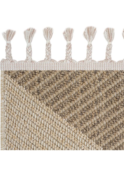 Bress Bej Salon Halısı Modern Desen Saçaklı Yumuşak Bukleli Dokuma Bohem Ev Oda Oturma Odası Halısı fırsatları