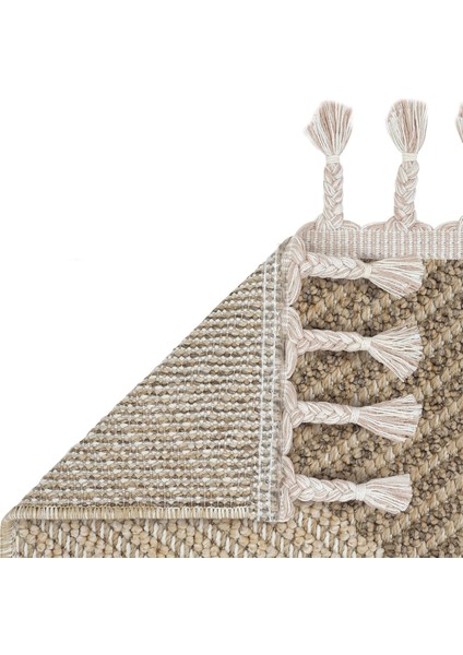 Bress Bej Salon Halısı Modern Desen Saçaklı Yumuşak Bukleli Dokuma Bohem Ev Oda Oturma Odası Halısı indirimleri