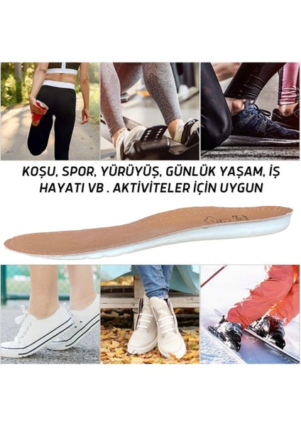Comfort Deri Ayakkabı Tabanı, Ortopedik Ayakkabı Tabanlığı, Ark Takviyeli Içe Basma Tabanlık, Kahve fırsatları