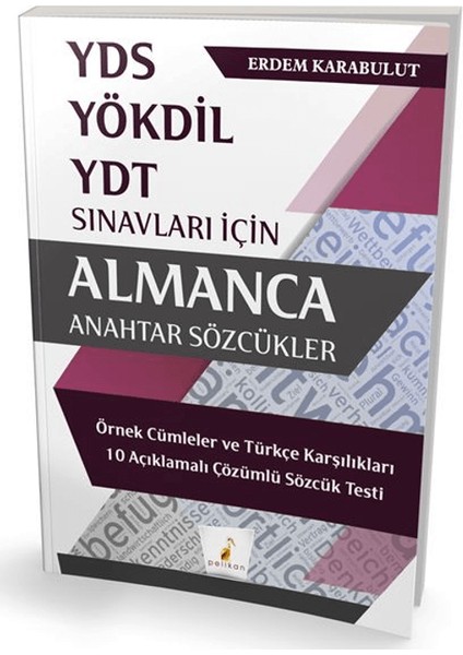 Yds Yökdil ve Ydt Sınavları Için Almanca Anahtar Sözcükler