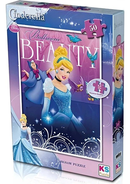Ks Games Cinderella 50 Parça Puzzle fiyatları