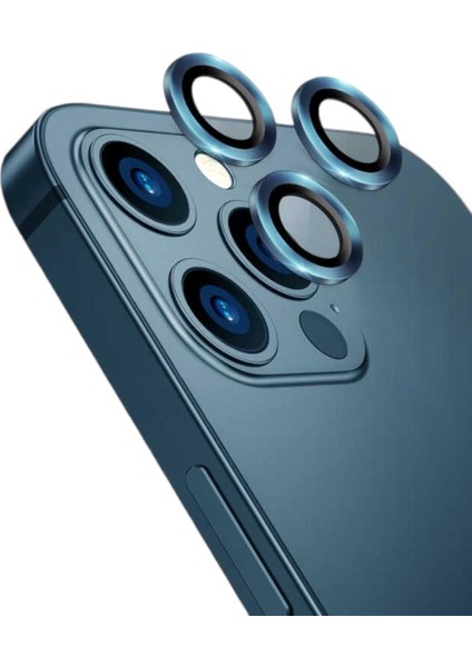 Iphone Uyumlu Temper Camlı Alüminyum Kamera Lens Koruyucu