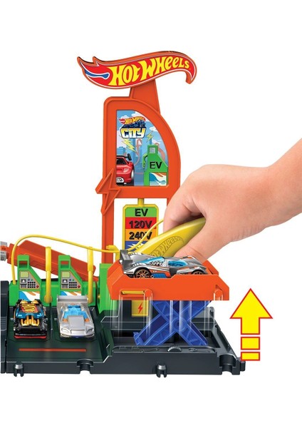 HTN79 Hot Wheels Elektrikli Araç Şarj Istasyonu Oyun Seti modelleri