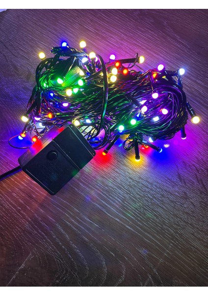 10M 100 LED Damla Uçlu Rgb Işık Siyah Kablo Mz-17-2 modelleri