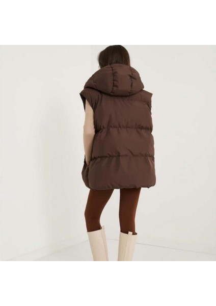 Kadın Kapüşonlu Şişme Yelek fiyatları