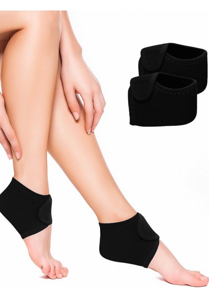 2 Adet Topuk Dikeni Silikon Tabanlı Ortopedik Çorap Ağrı Azaltıcı Çatlak Nasır Ayak Destek � modelleri