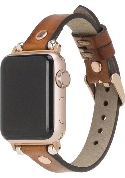 Apple Watch Uyumlu Deri Kordon 42-44-45MM Rg RST2EF indirimleri