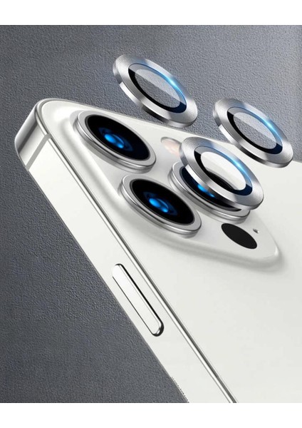 Iphone Uyumlu Temper Camlı Alüminyum Kamera Lens Koruyucu