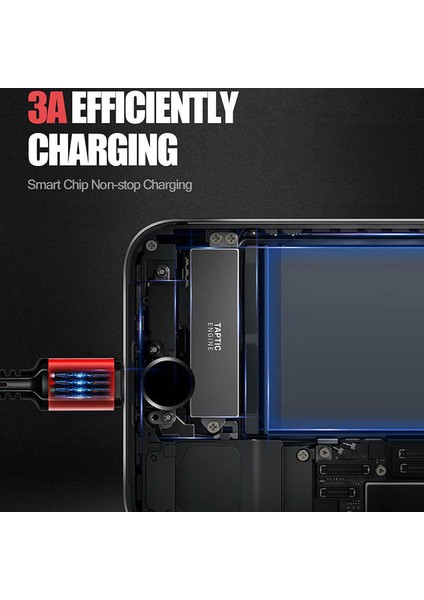 Siyah LC93 3 In 1 USB Kablo indirimleri