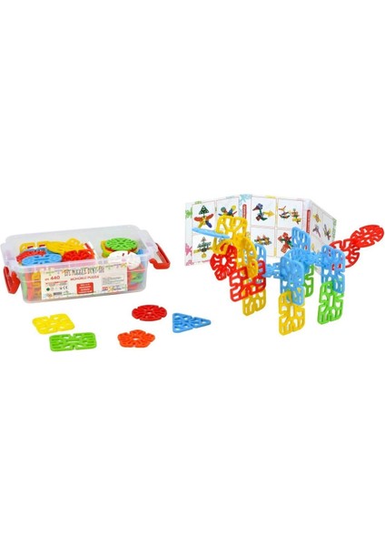 Geometrik Puzzle Küçük- Mühürlü Kutuda - 280 Parça