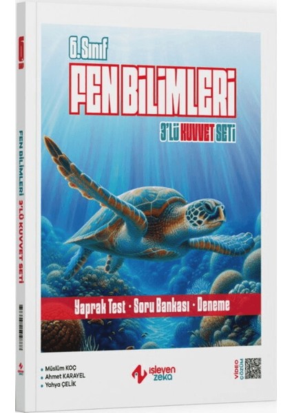 6. Sınıf Fen Bilimleri 3'lü Kuvvet Serisi Seti