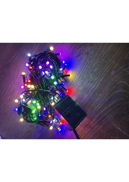 10M 100 LED Damla Uçlu Rgb Işık Siyah Kablo Mz-17-2 fiyatları