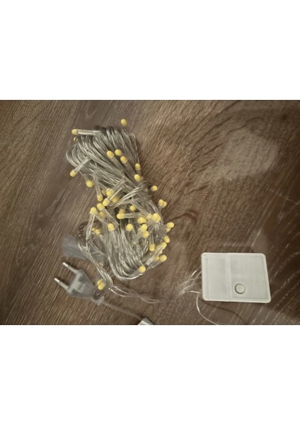 10M 100 LED Damla Uçlu Gün Işığı Şeffaf Kablo Mz-17-4 modelleri