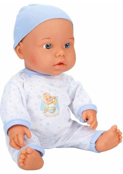 030021 Sunman, Bebelou Yemek Zamanı Sesli Bebek Seti 35 cm / +3 Yaş fırsatları