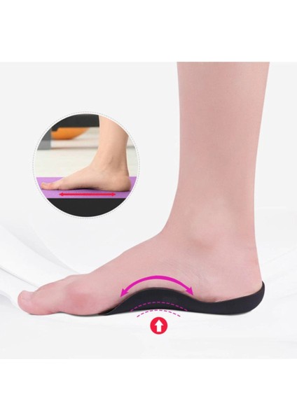 Içe Basma ve Düz Taban Önleyici-Düzeltici Ortopedik Tabanlık Ayakkabı Tabanlık Topuk Yastığı indirimleri