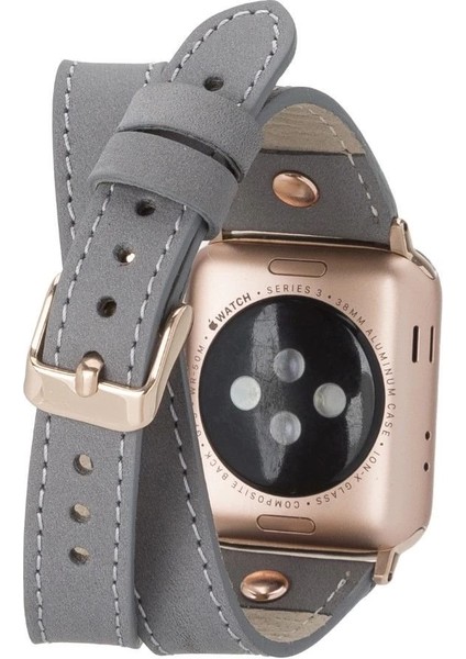Apple Watch Uyumlu Deri Kordon 42-44-45MM Slim Dt Rgrst9 fiyatları
