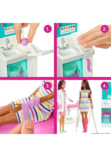 GTN61 Barbie'nin Klinik Oyun Seti fırsatları
