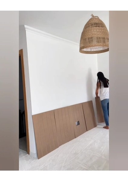 Dekoratif, Duvar Çıtası, Ahşap Duvar Paneli, Boyanabilir, 4mm Ham Mdf, 3 Adet, 3'lü Paket 36*103 cm fiyatları