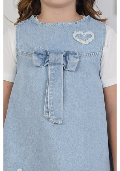 Kız Çocuk Kot Jile Elbise