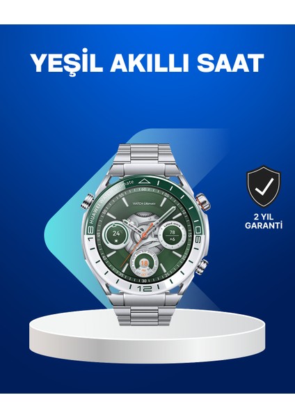 Akıllı Saat Amoled Ekranlı Harita Gösterimli Sağlık ve Spor Takipli