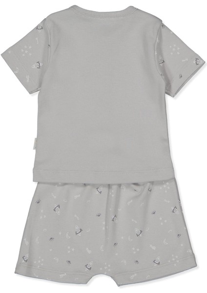 Interlok Şortlu Pijama Takımı 2li (Dream Bıg) Gri fiyatları