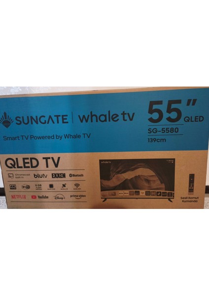 55" 140 Ekran Uydu Alıcılı Hd QLED 4K Tv Çanak Antensiz Kullanım fiyatları