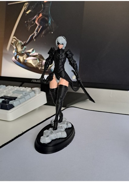Nier Automata 2b Figür- Collectibles Figür 15 cm modelleri