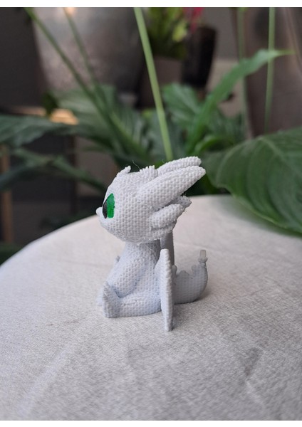 Ejderhanı Nasıl Egitirsin 3D Dişsiz - Işığın Öfkesi Figür /araba Figürü /torpido Aksesuarı fiyatları