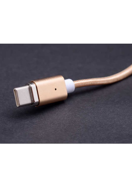 Rose Gold Type-C Mıknatıslı USB Kablo indirimleri