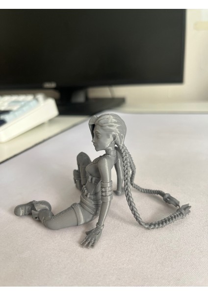 Jinx Lol Anine Figürü 3D Figür League Of Legends Oyun Arcane 7 cm fiyatları