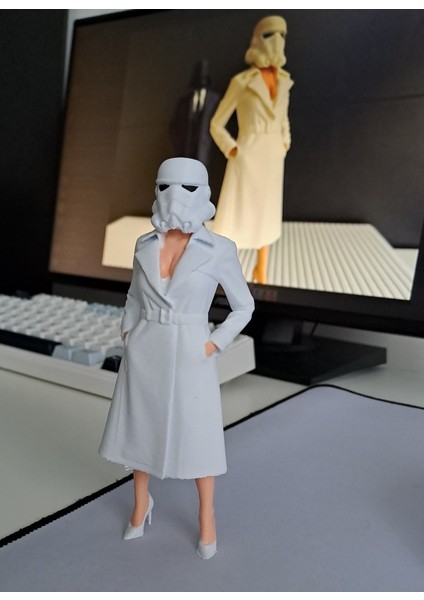 Darth Vader Dark Vader 3D Figür Biblo Dark Veder