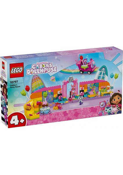 10797 LEGO Gabbynin Parti Odası 252 Parça +4 Yaş