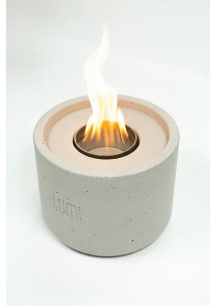Lumi Inferno – Masaüstü Bacasız Beton Şömine + 1 L Bioethanol Hediye fiyatları