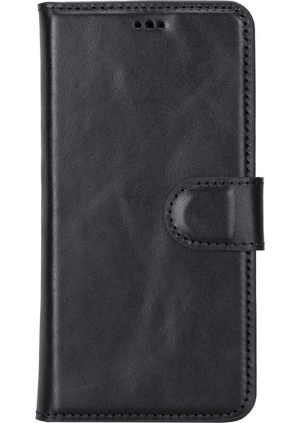 Samsung Galaxy S22 Uyumlu Deri Cüzdanlı Kılıf Mwwn Rst1 Siyah fırsatları