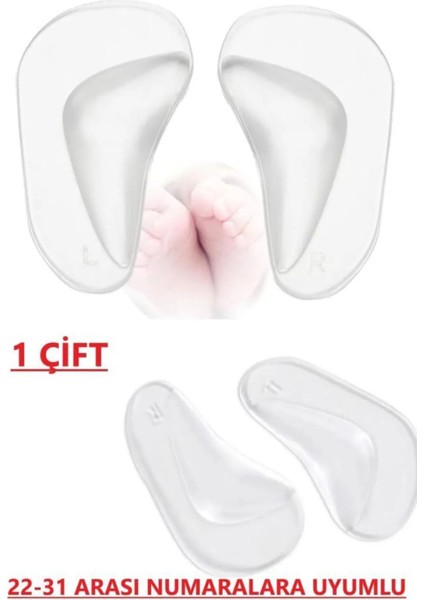 Ayak Ark Destek Çocuklar Için Ortez Içe Basma Önleyici Arch Desteği Jel Ortopedik fırsatları