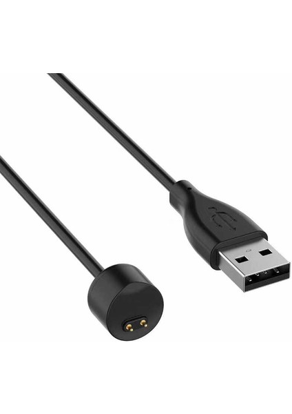 Siyah Xiaomi Mi Band 5 USB Şarj Kablosu fırsatları