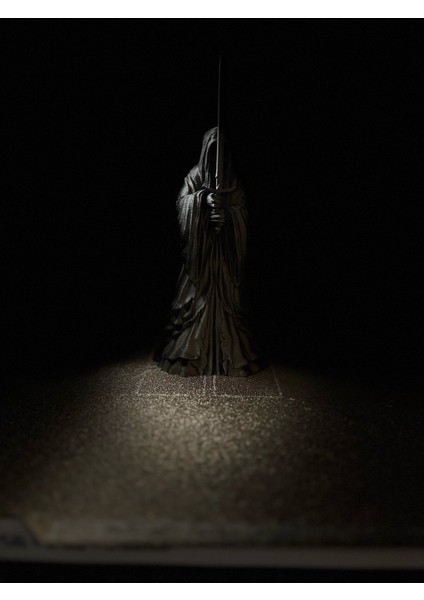Siyah Nazgül Yüzüklerin Efendisi -Lord Of The Rings Nazgul Heykel Figür 15 cm modelleri